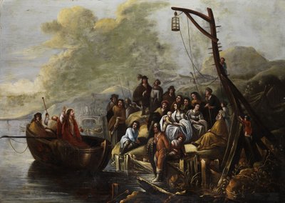 Jesus Preaches at the Sea of Galilee by Gerbrand van den Eeckhout